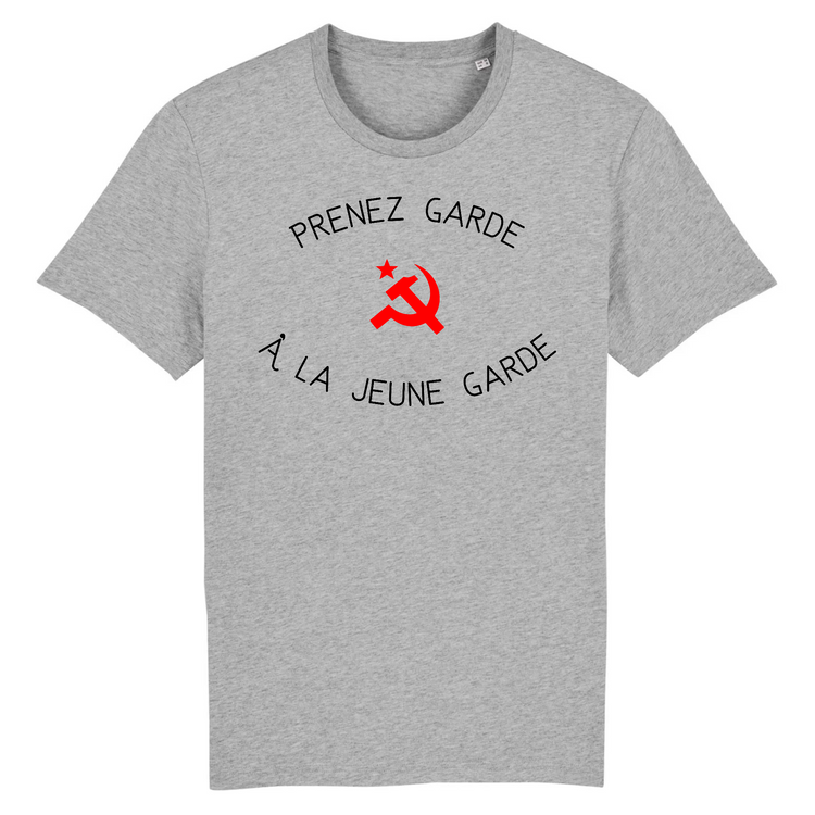 T-shirt Unisexe 100% Coton Bio Prenez garde à la jeune garde