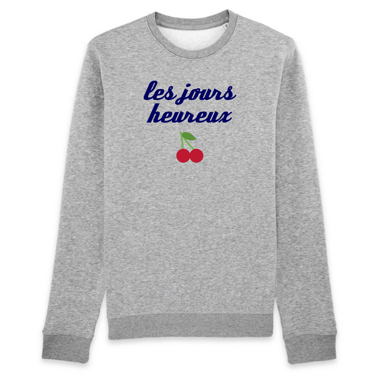 Sweat Unisexe Coton Bio Les Jours heureux
