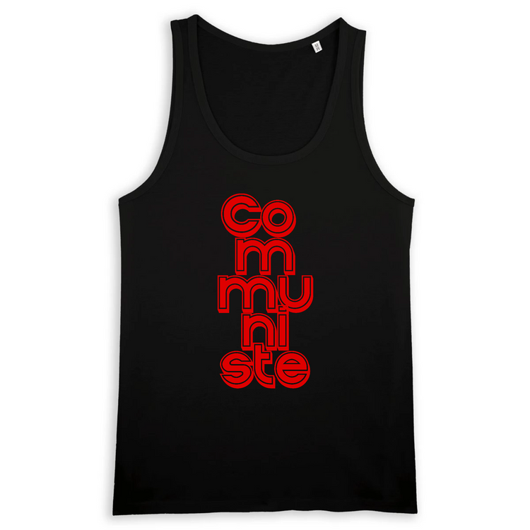 Débardeur Homme 100% Coton Bio Communiste