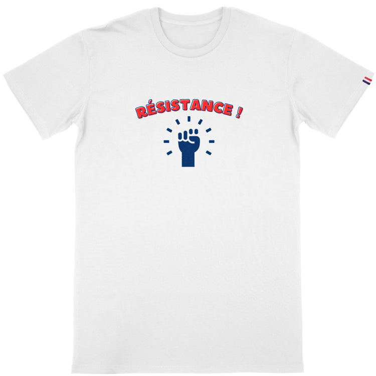 T-shirt Homme Made in France 100% Coton Bio Résistance !