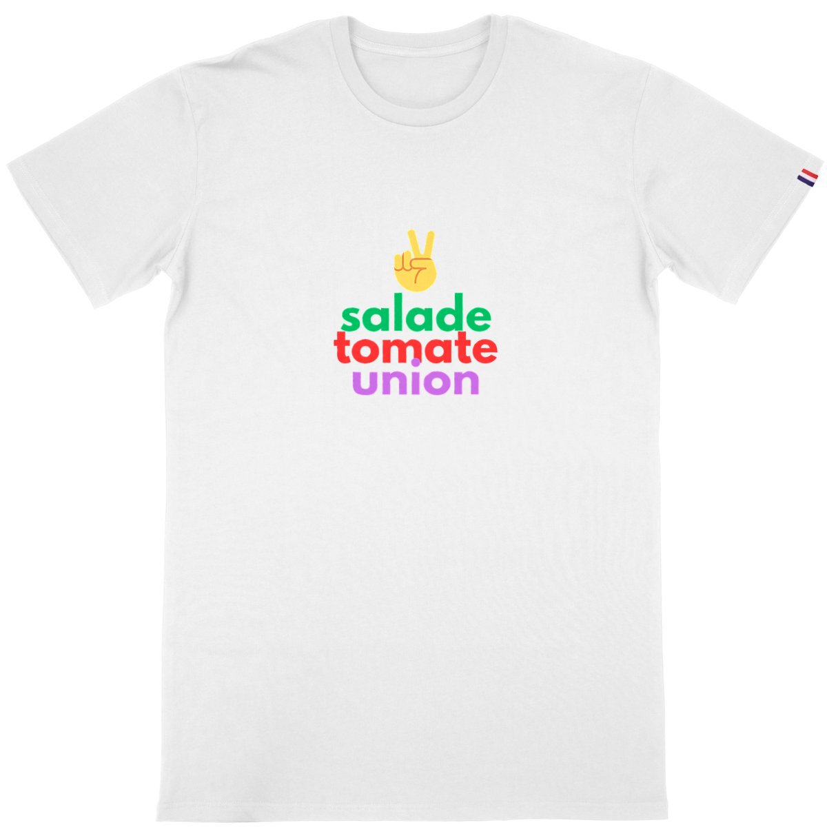 T-shirt Homme Made in France 100% Coton Bio Salade Tomate Union