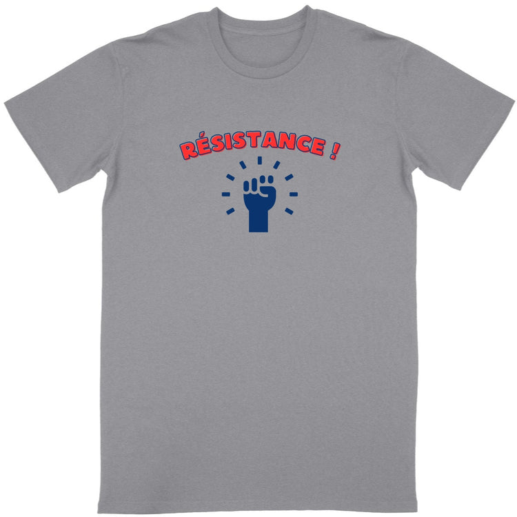 T-shirt Unisexe 100% conversion bio Résistance !