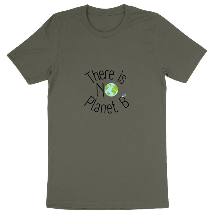 T-shirt Unisexe 100% Coton Bio There is no planet B