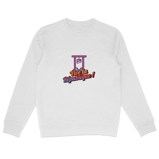 Sweat Unisexe 85% Coton Bio Vive la République ! - face_0