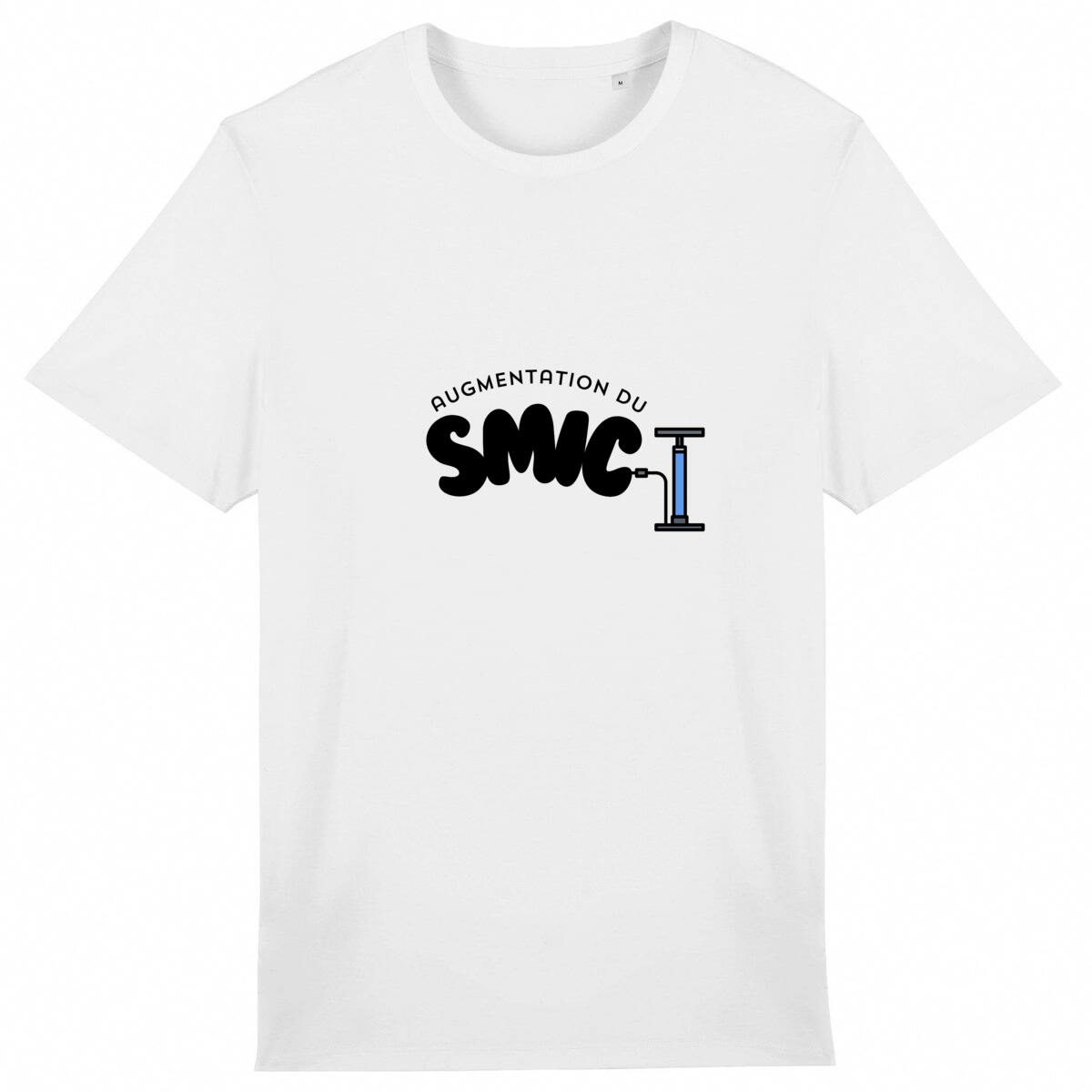 T-shirt Unisexe 100 % Coton Bio Augmentation du SMIC