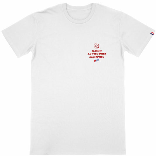 T-shirt Homme Made in France 100% Coton Bio Stop Trump (2) - face_blanc