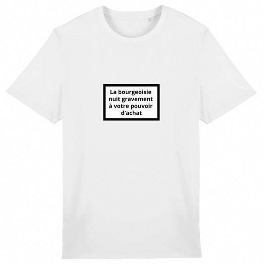 T-shirt Unisexe 100% Coton Bio Révolution - face_blanc