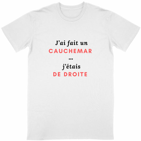 T-shirt Unisexe 100% Coton conversion bio Robespierre avait raison ! - face_blanc