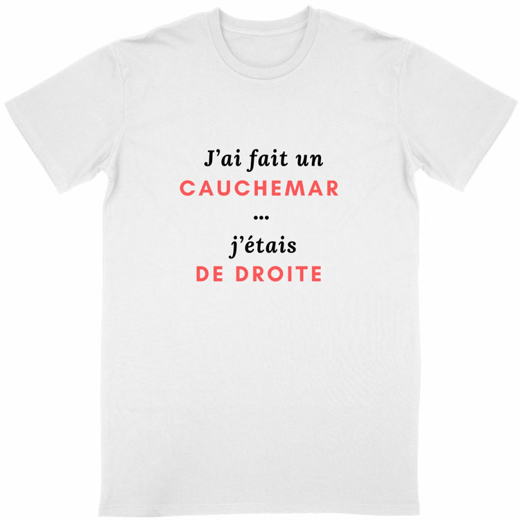 T-shirt Unisexe 100% Coton conversion bio Robespierre avait raison ! - face_blanc