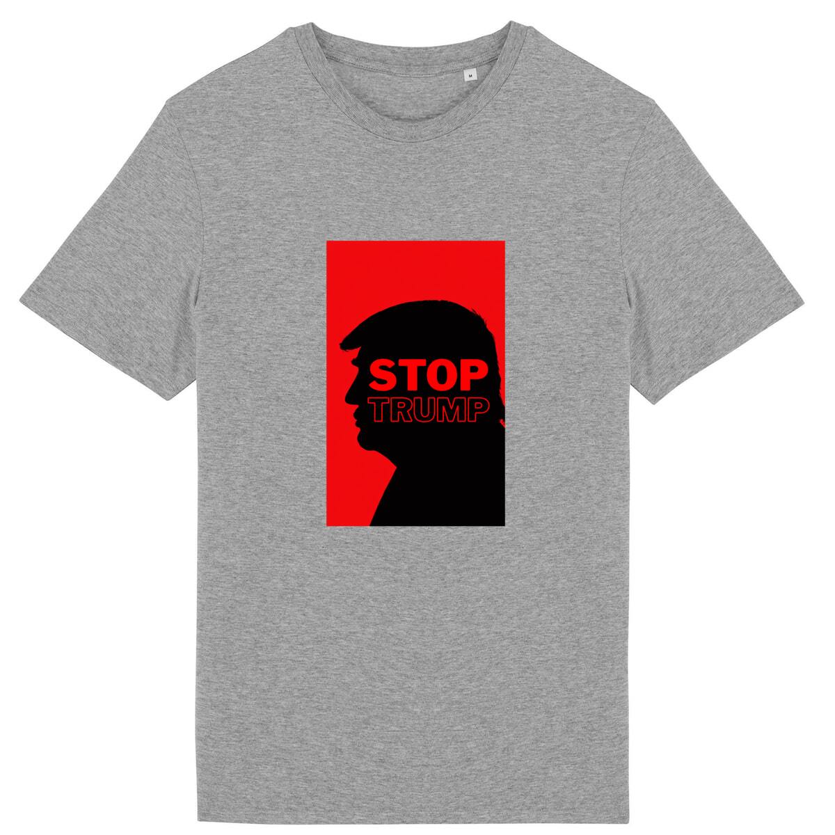 T-shirt Unisexe 100% Coton Bio Révolution - face_gris