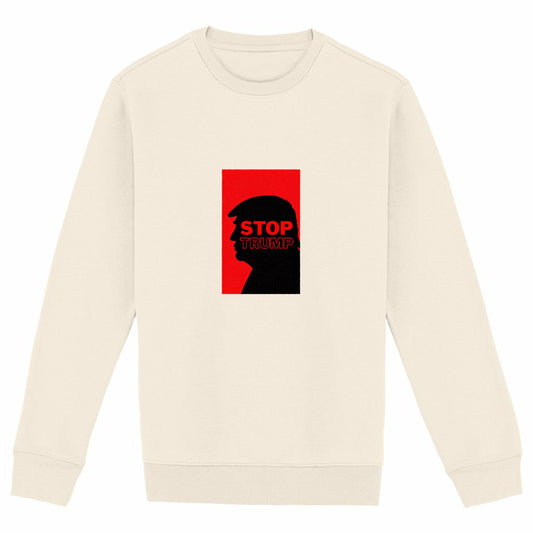 Sweat Unisexe 85% Coton Bio Révolution - face_ivoire