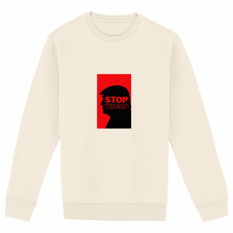 Sweat Unisexe 85% Coton Bio Révolution - face_ivoire