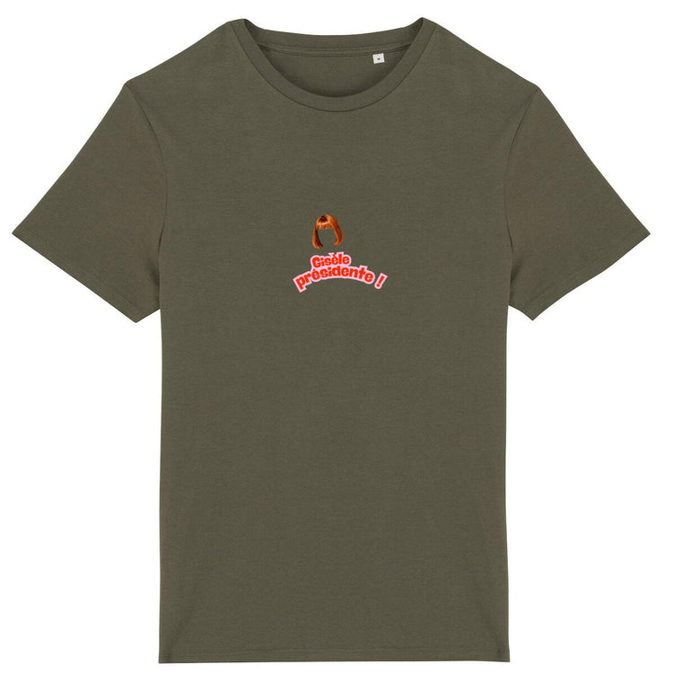 T-shirt Unisexe 100% Coton Bio La retraite c'est 60 ans - face_kaki