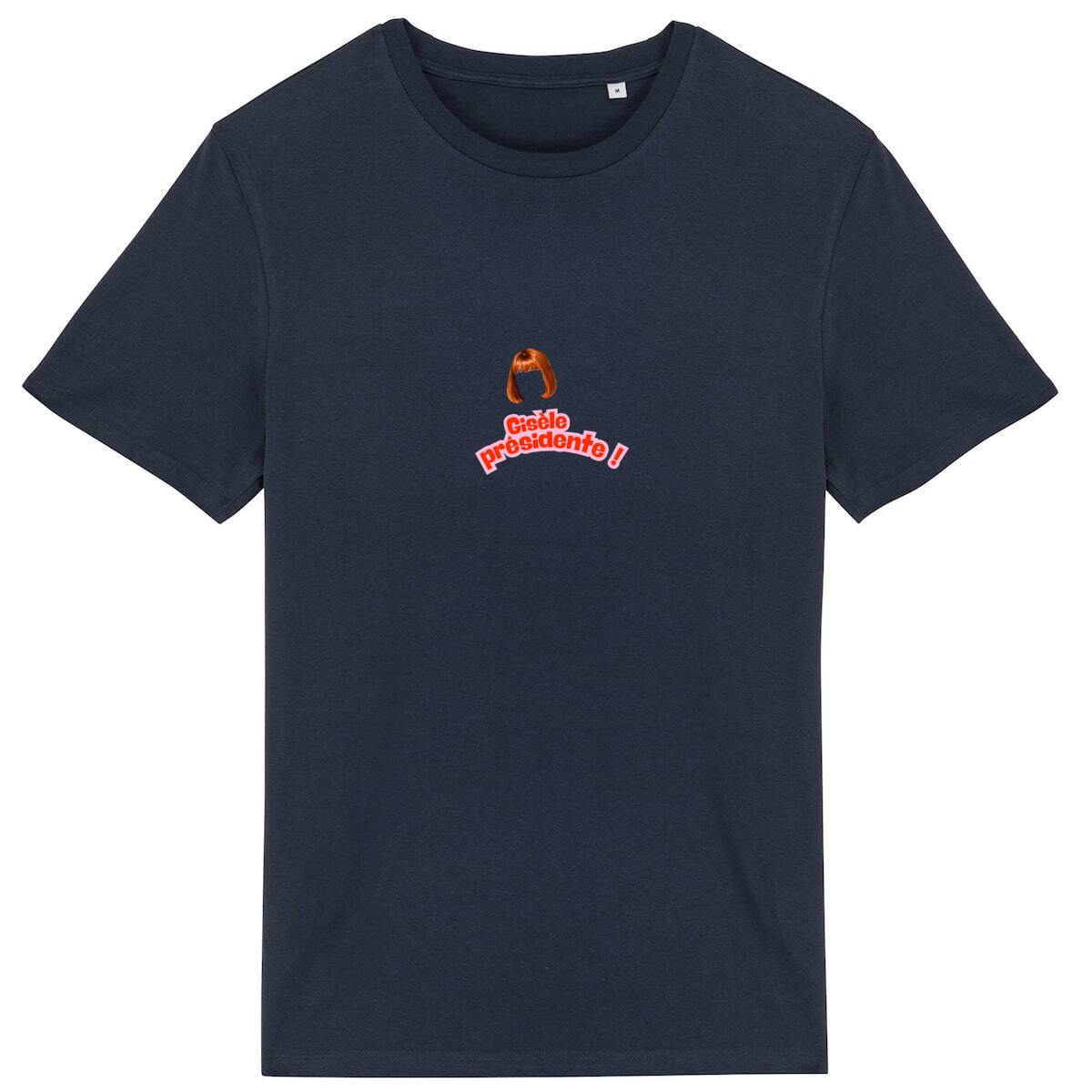T-shirt Unisexe 100% Coton Bio La retraite c'est 60 ans - face_marine