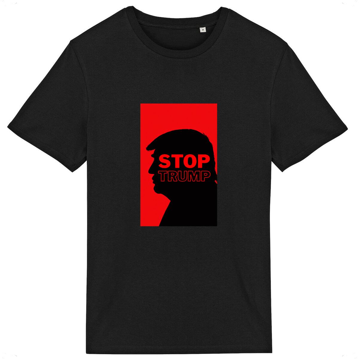 T-shirt Unisexe 100% Coton Bio Révolution - face_noir
