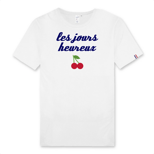T-shirt Homme Made in France 100% coton Bio Les Jours heureux