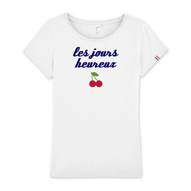 T-shirt Femme Made in France 100% coton Bio Les Jours heureux