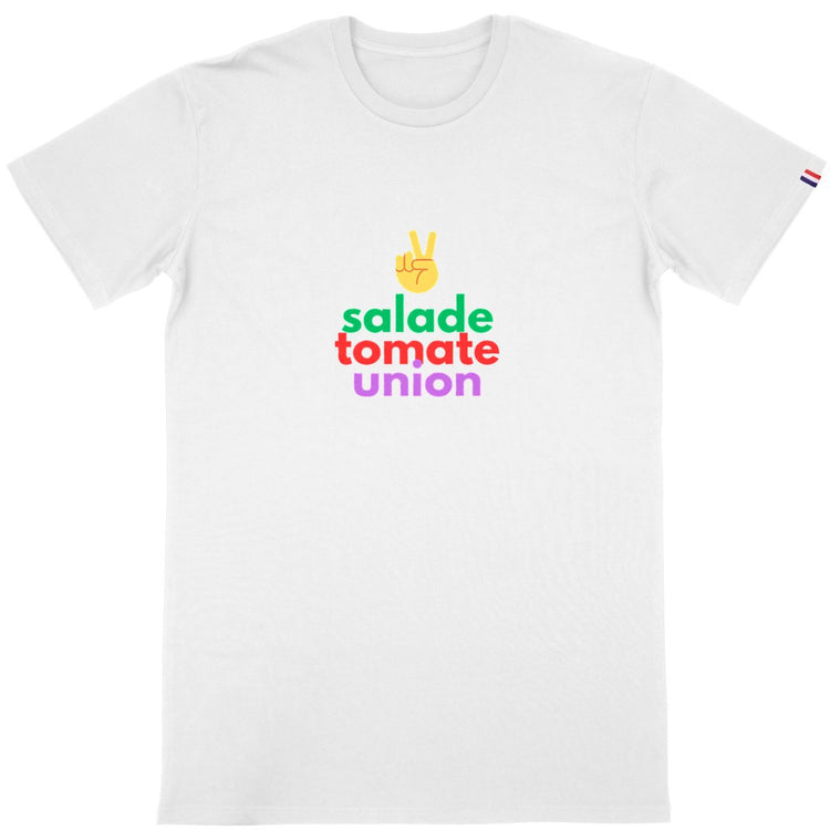 T-shirt Homme Made in France 100% Coton Bio Salade Tomate Union