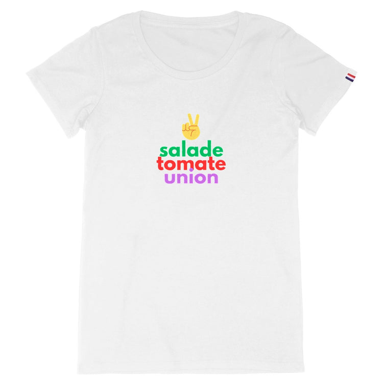 T-shirt Femme Made in France 100% Coton Bio Salade Tomate Union