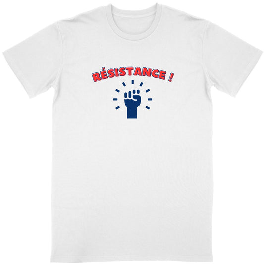 T-shirt Unisexe 100% conversion bio Résistance !